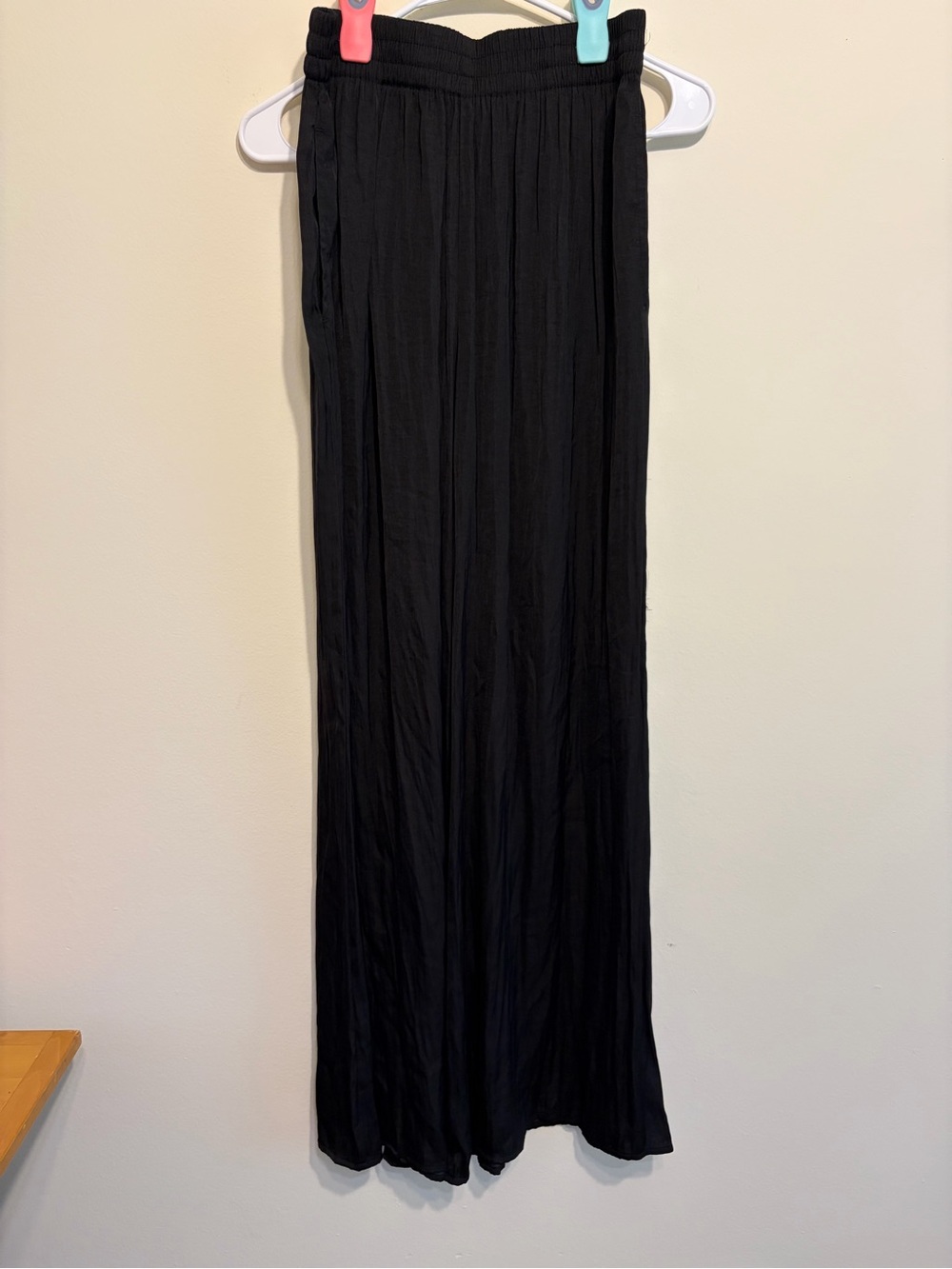 Zara Black Wide-Leg Palazzo Pants